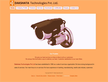 Tablet Screenshot of dakshataindia.com